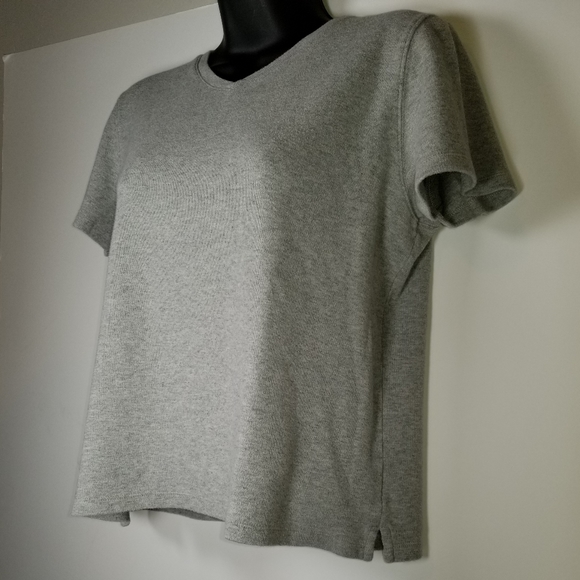 Pair of Solid Dressy T-Shirts, Size SP - Picture 5 of 7